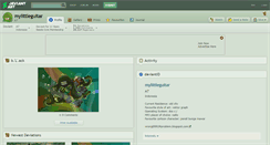Desktop Screenshot of mylittleguitar.deviantart.com