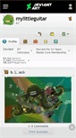 Mobile Screenshot of mylittleguitar.deviantart.com