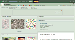 Desktop Screenshot of locololastock.deviantart.com