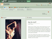 Tablet Screenshot of dravenseb.deviantart.com