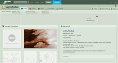 Desktop Screenshot of animefireball.deviantart.com