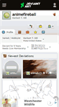 Mobile Screenshot of animefireball.deviantart.com