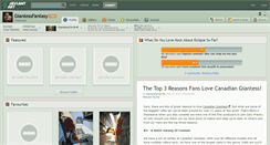 Desktop Screenshot of giantessfantasy.deviantart.com