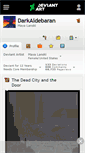 Mobile Screenshot of darkaldebaran.deviantart.com
