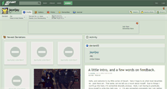 Desktop Screenshot of jayeljay.deviantart.com