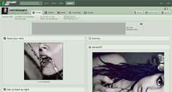 Desktop Screenshot of connieleeann.deviantart.com