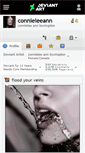 Mobile Screenshot of connieleeann.deviantart.com