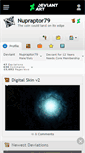Mobile Screenshot of nupraptor79.deviantart.com