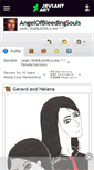 Mobile Screenshot of angelofbleedingsouls.deviantart.com