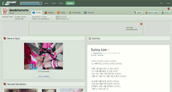 Desktop Screenshot of deadellamorte.deviantart.com