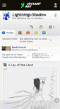 Mobile Screenshot of lightnings-shadow.deviantart.com