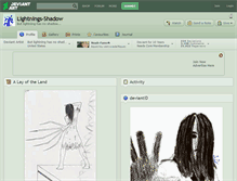 Tablet Screenshot of lightnings-shadow.deviantart.com