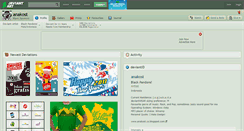Desktop Screenshot of anakost.deviantart.com