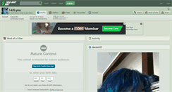 Desktop Screenshot of i-kill-you.deviantart.com