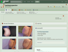 Tablet Screenshot of icanhazexpansion.deviantart.com