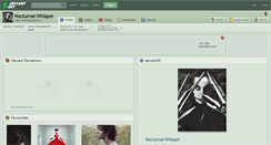 Desktop Screenshot of nocturnal-whisper.deviantart.com