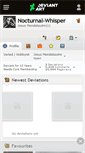 Mobile Screenshot of nocturnal-whisper.deviantart.com