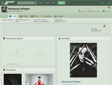 Tablet Screenshot of nocturnal-whisper.deviantart.com