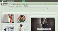 Desktop Screenshot of duhitsmia.deviantart.com