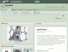 Tablet Screenshot of jcarlossvm.deviantart.com