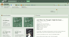 Desktop Screenshot of crazylady.deviantart.com