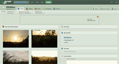 Desktop Screenshot of kiirokuro.deviantart.com