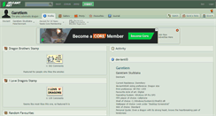 Desktop Screenshot of garetiem.deviantart.com