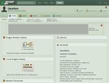 Tablet Screenshot of garetiem.deviantart.com