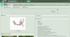 Desktop Screenshot of makya.deviantart.com