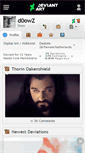 Mobile Screenshot of d0owz.deviantart.com