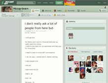 Tablet Screenshot of hiccup-love.deviantart.com