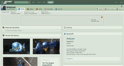 Desktop Screenshot of khazumi.deviantart.com