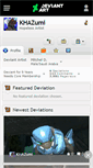 Mobile Screenshot of khazumi.deviantart.com