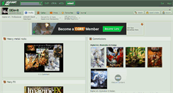 Desktop Screenshot of delevit.deviantart.com