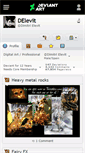 Mobile Screenshot of delevit.deviantart.com