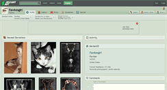 Desktop Screenshot of fawkesgirl.deviantart.com
