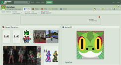 Desktop Screenshot of gyrogun.deviantart.com