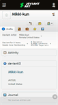 Mobile Screenshot of mikki-kun.deviantart.com