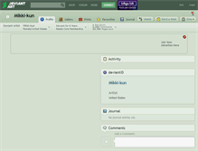Tablet Screenshot of mikki-kun.deviantart.com