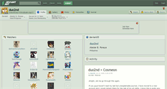 Desktop Screenshot of duo2nd.deviantart.com