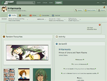 Tablet Screenshot of n-harmonia.deviantart.com