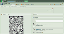 Desktop Screenshot of nightshade85.deviantart.com