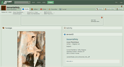 Desktop Screenshot of immortalholy.deviantart.com