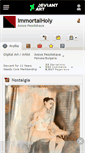 Mobile Screenshot of immortalholy.deviantart.com