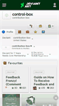 Mobile Screenshot of control-box.deviantart.com