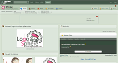 Desktop Screenshot of dyvine.deviantart.com