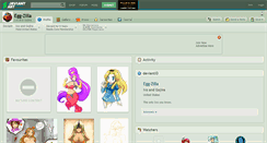 Desktop Screenshot of egg-zilla.deviantart.com