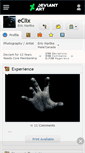 Mobile Screenshot of eclix.deviantart.com