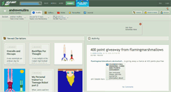 Desktop Screenshot of andrewmullins.deviantart.com
