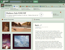 Tablet Screenshot of bdenhawk.deviantart.com